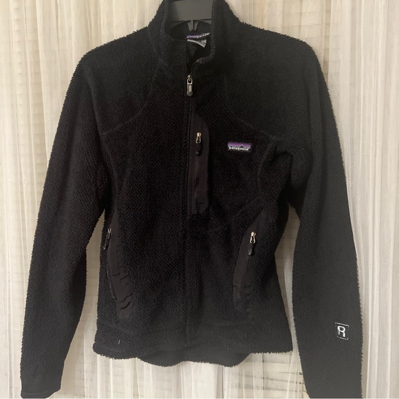 Rare Patagonia R2 Fleece Jacket Black Small